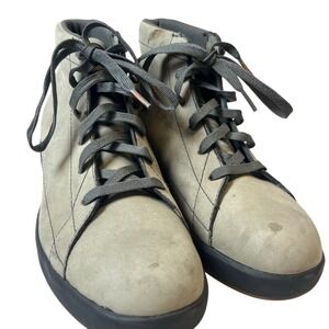 Worx‎ TK45148 Gray HighTop LaceUp Rubber Sole Boots Shoes Size 8 Womens